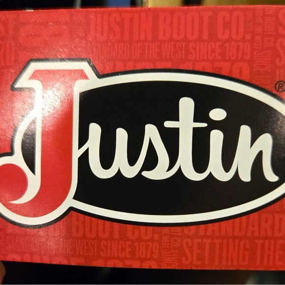 NWT JUSTIN Tobias 12" TALL WESTERN Men's western boot black - Picture 12 of 15